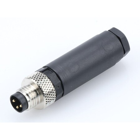 Molex FA M8 3P MA STR SCR UNSH 1200910023